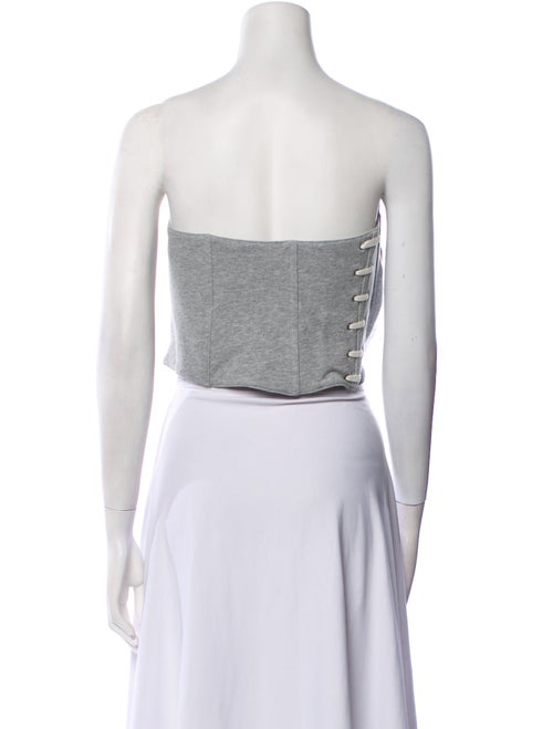 Jonathan Simkhai Strapless Crop Top
