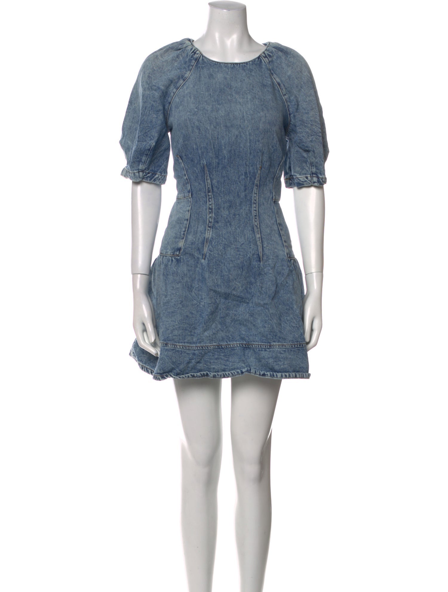 Jonathan Simkhai Scoop Neck Mini Dress