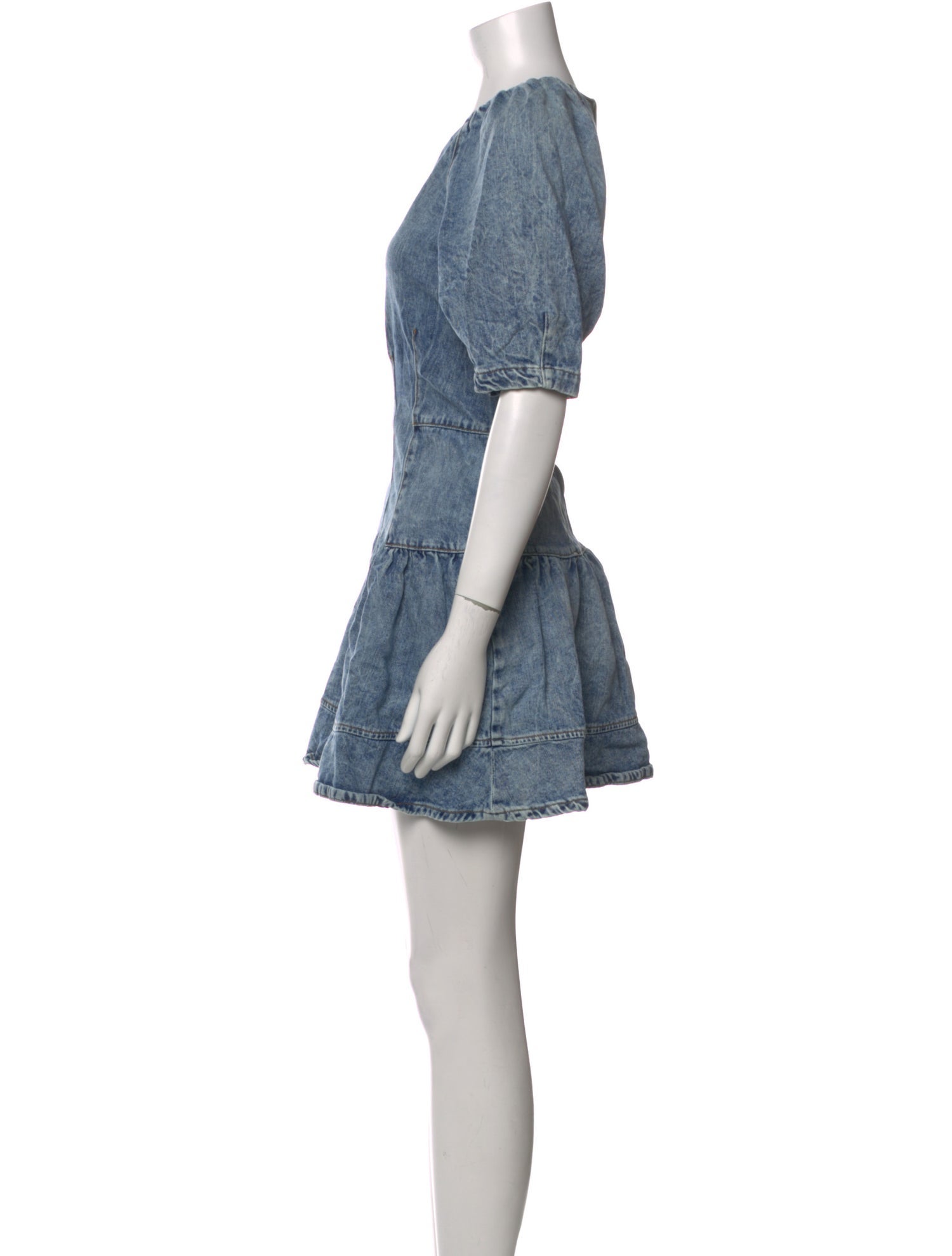 Jonathan Simkhai Scoop Neck Mini Dress