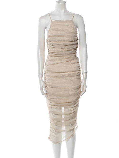 Jonathan Simkhai Square Neckline Mini Dress