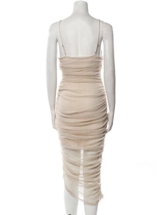 Jonathan Simkhai Square Neckline Mini Dress