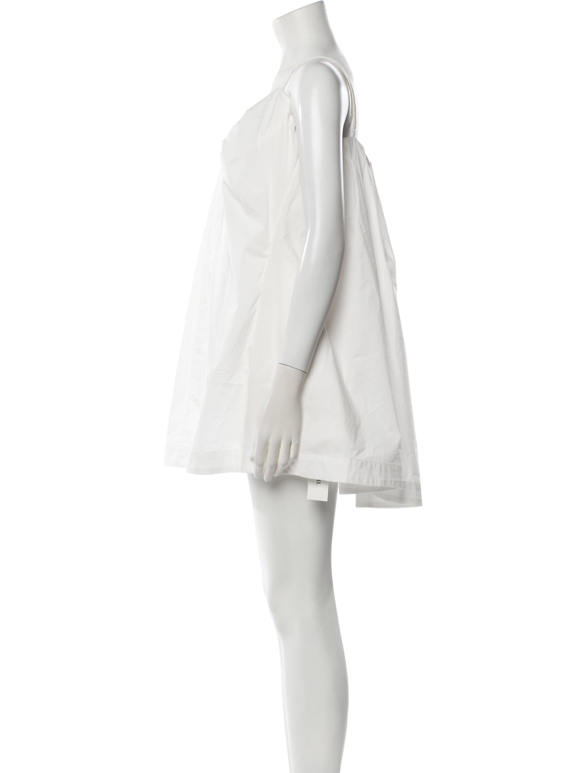 Jonathan Simkhai Square Neckline Mini Dress