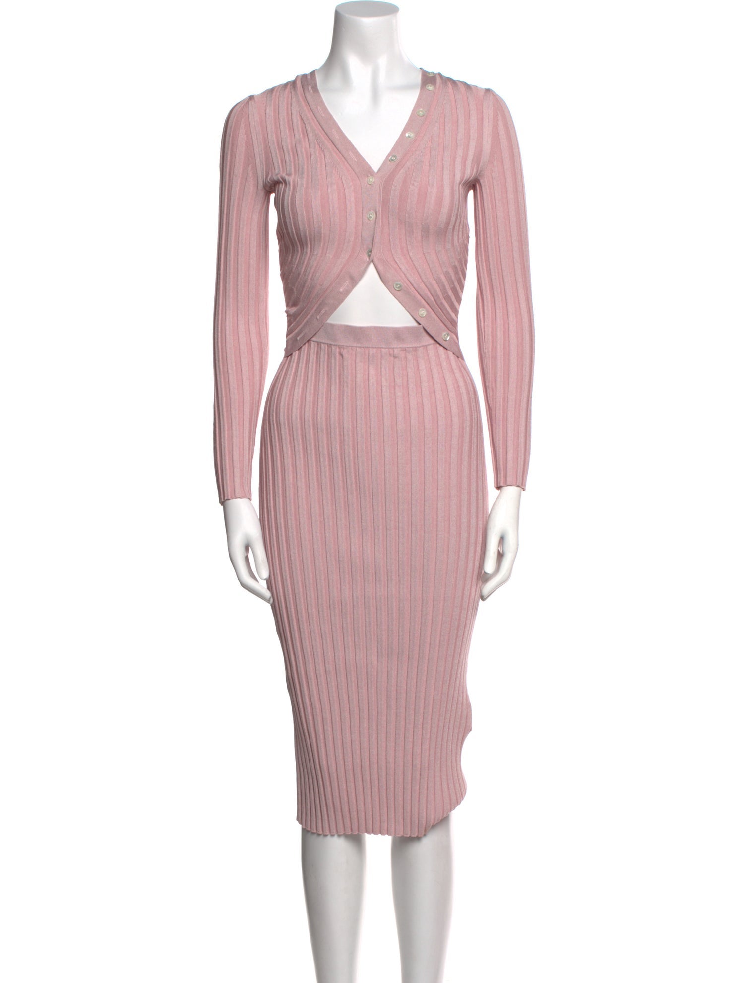 Jonathan Simkhai V-Neck Midi Length Dress