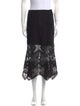 Jonathan Simkhai Lace Pattern Midi Length Skirt