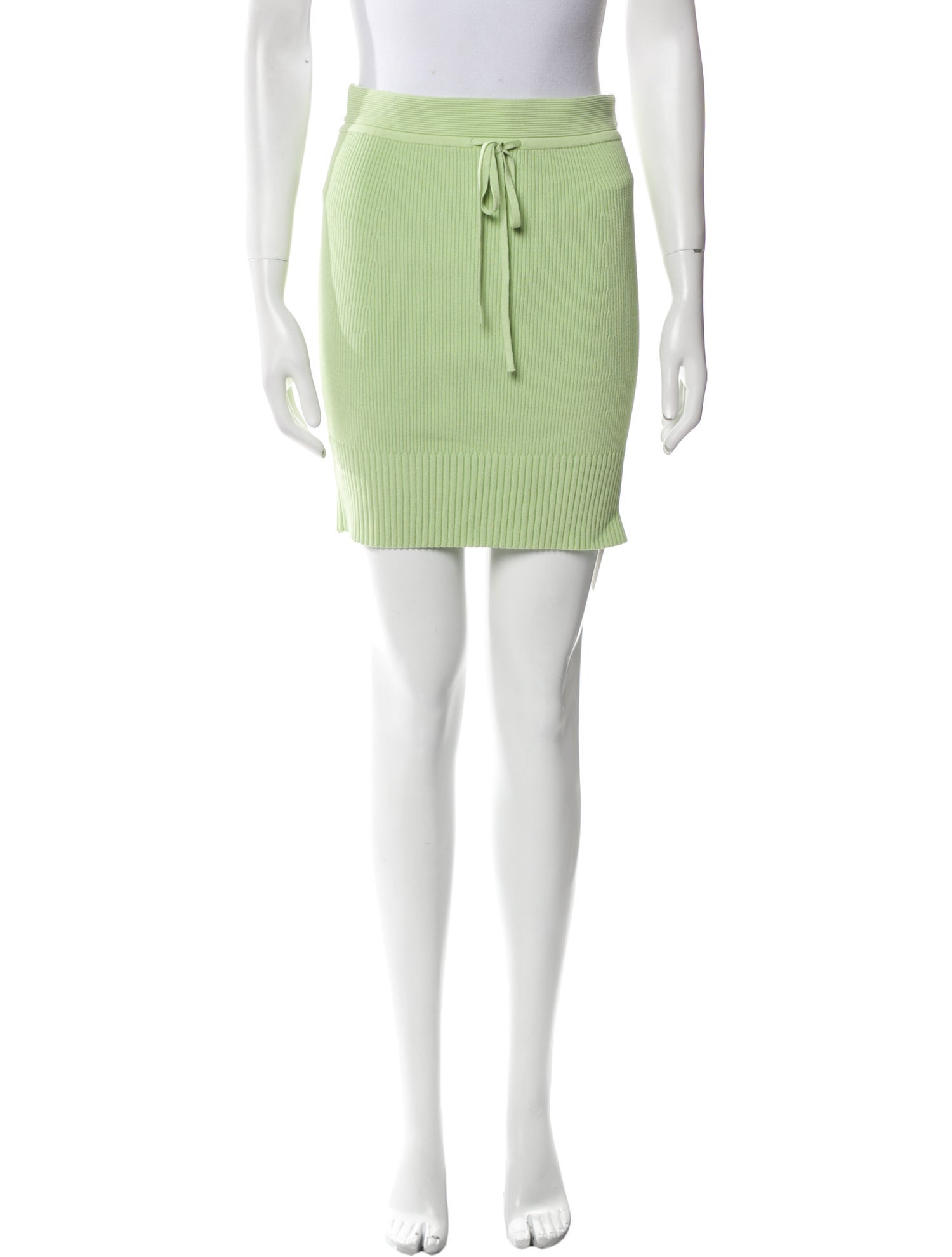 Jonathan Simkhai Bow Accents Mini Skirt