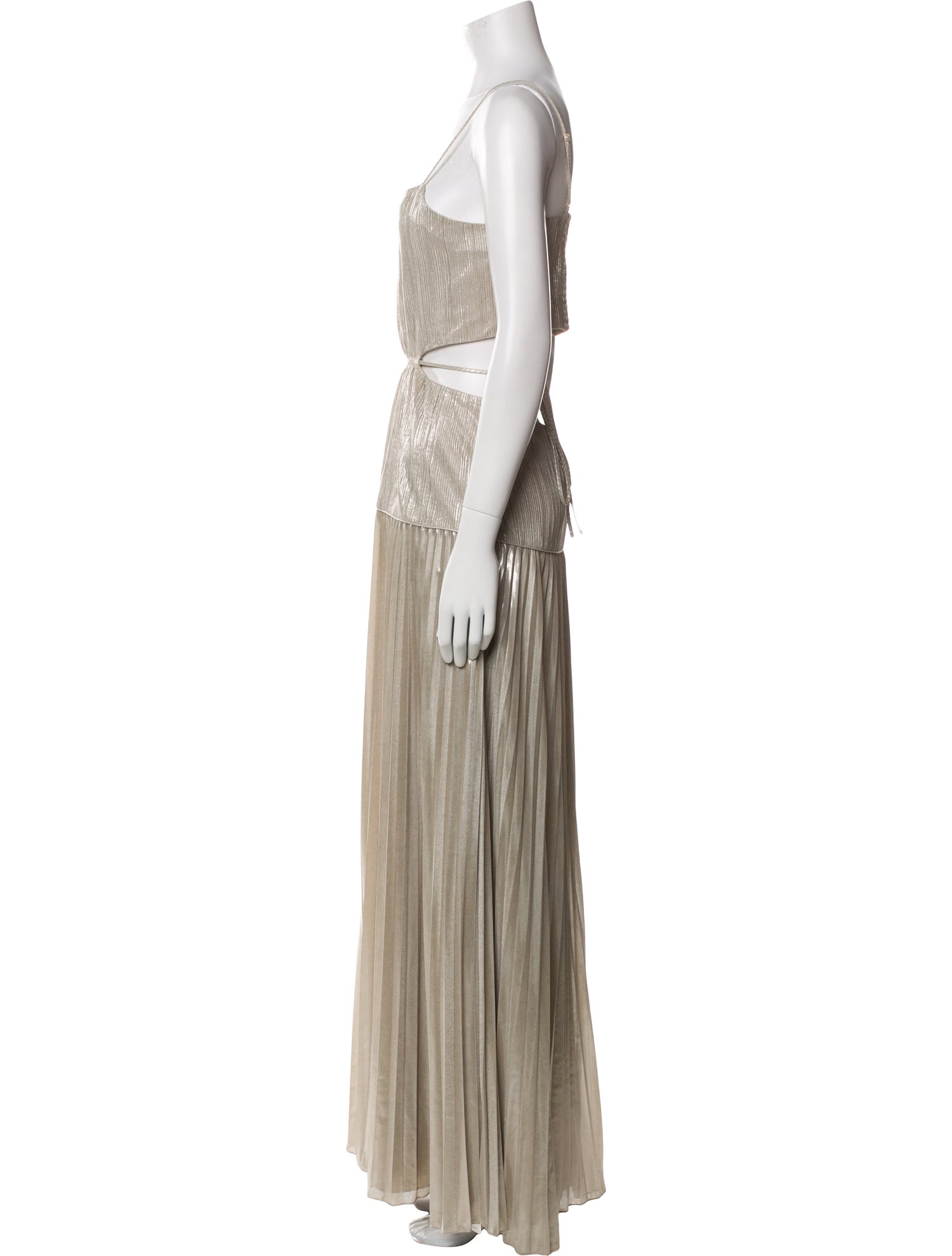 Jonathan Simkhai Square Neckline Long Dress