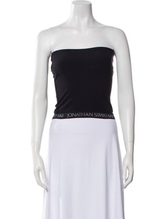 Jonathan Simkhai Nylon Strapless Top
