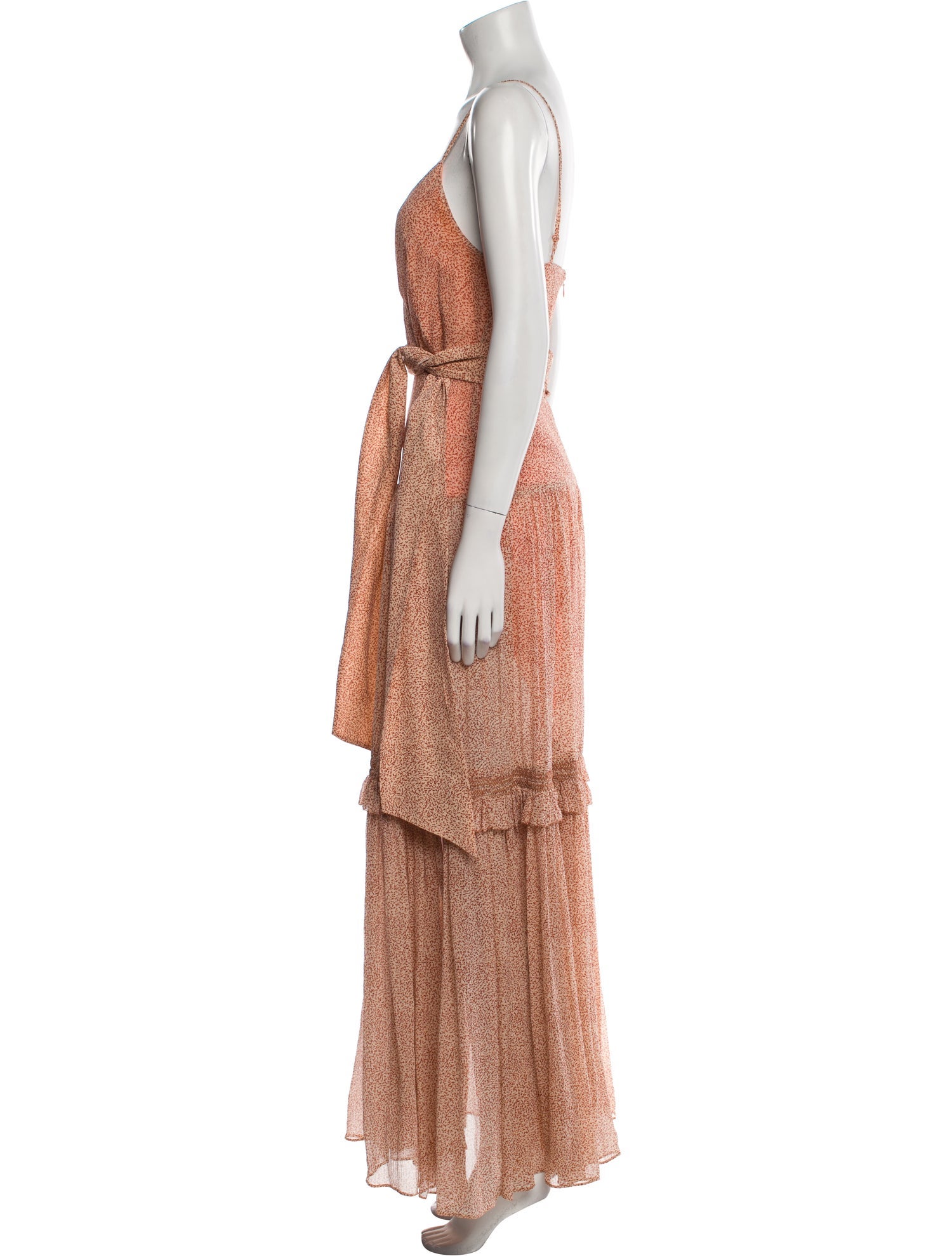 Jonathan Simkhai Silk Long Dress