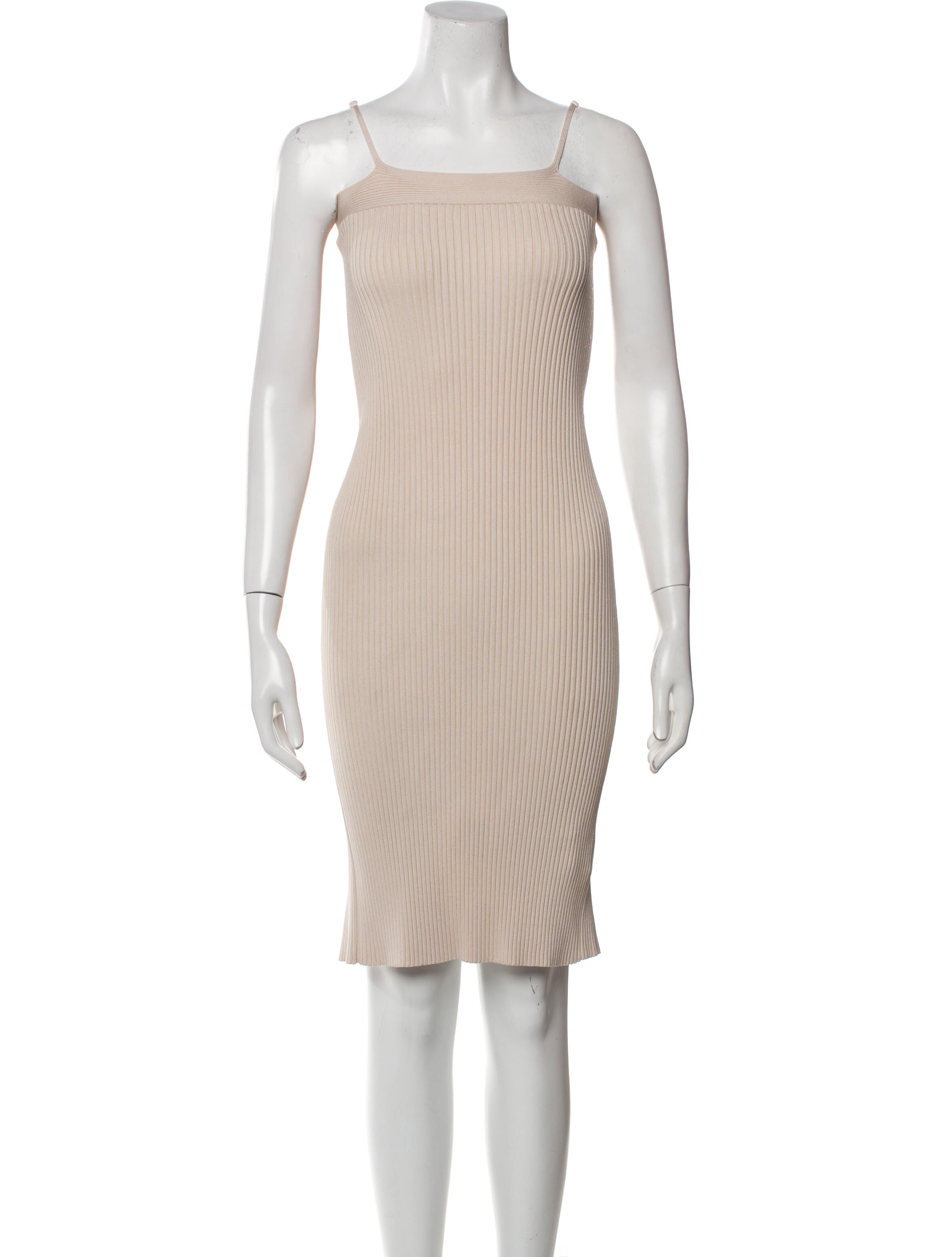 Jonathan Simkhai Square Neckline Mini Dress