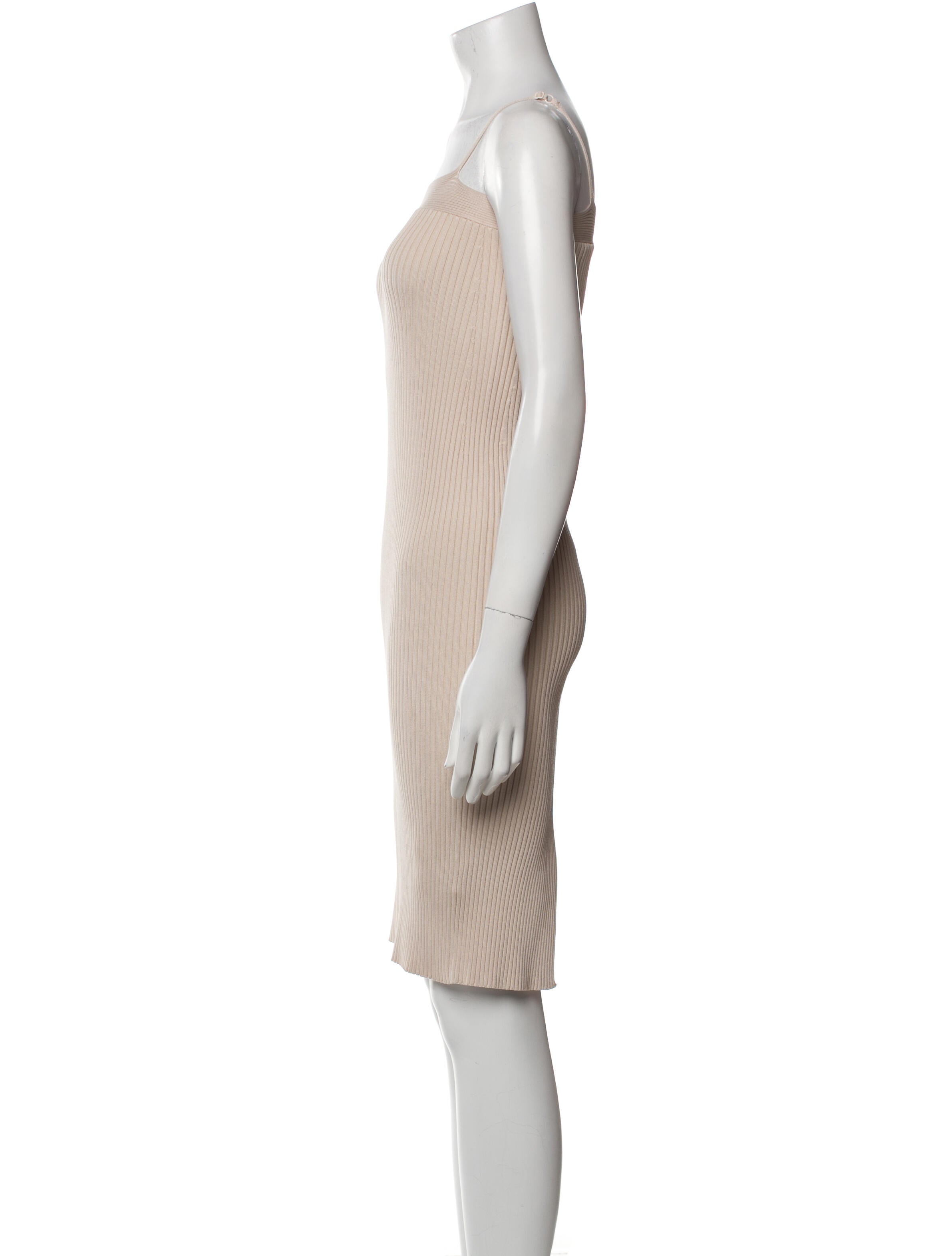 Jonathan Simkhai Square Neckline Mini Dress