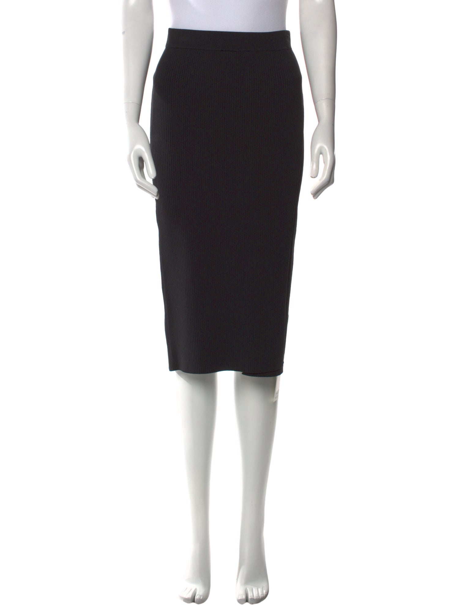 Jonathan Simkhai Pleated Accents Knee-Length Skirt
