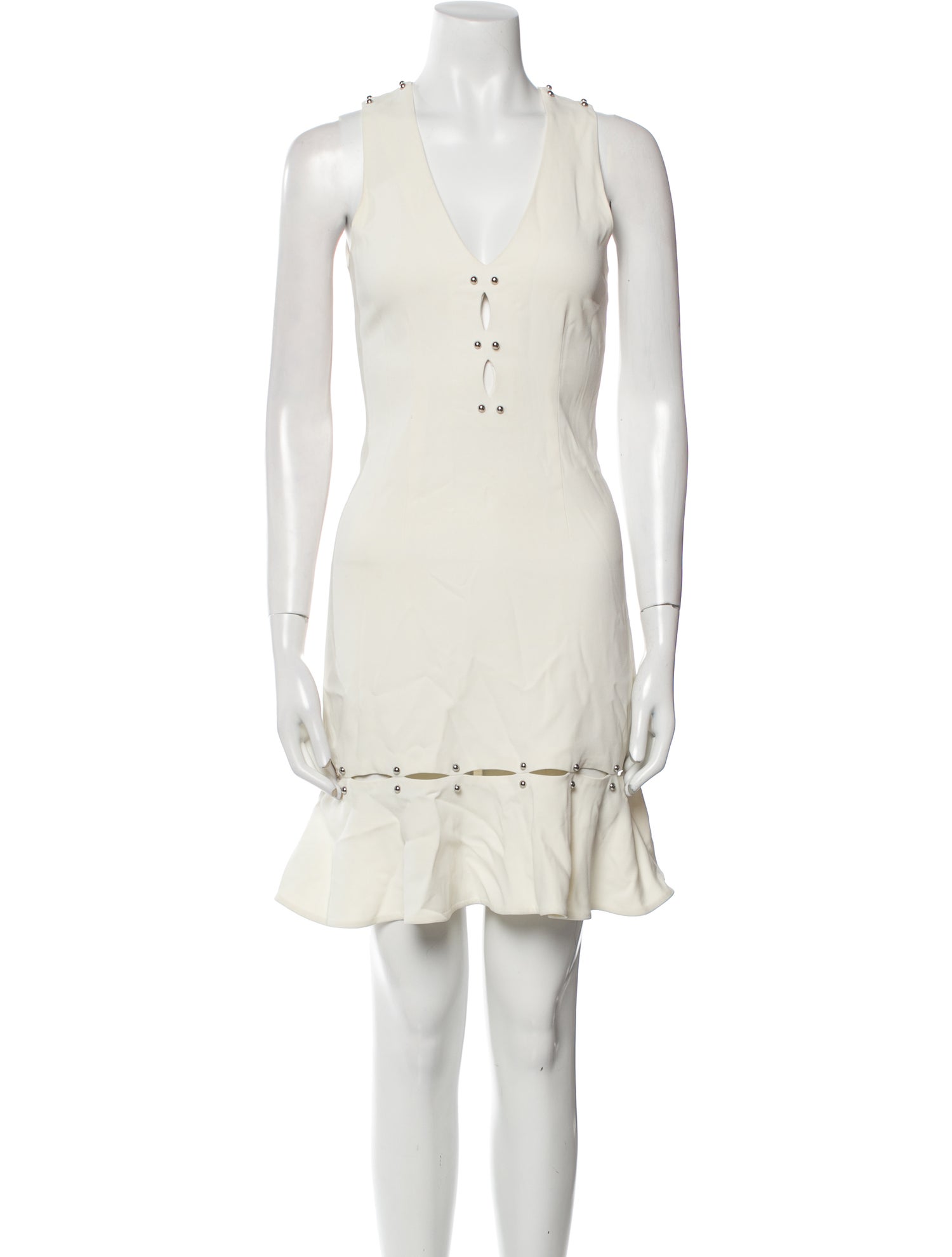 Jonathan Simkhai V-Neck Mini Dress