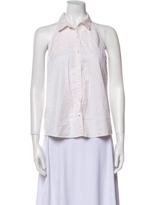 Jonathan Simkhai Sleeveless Button-Up Top