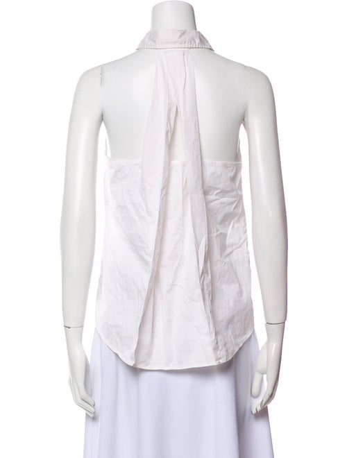 Jonathan Simkhai Sleeveless Button-Up Top
