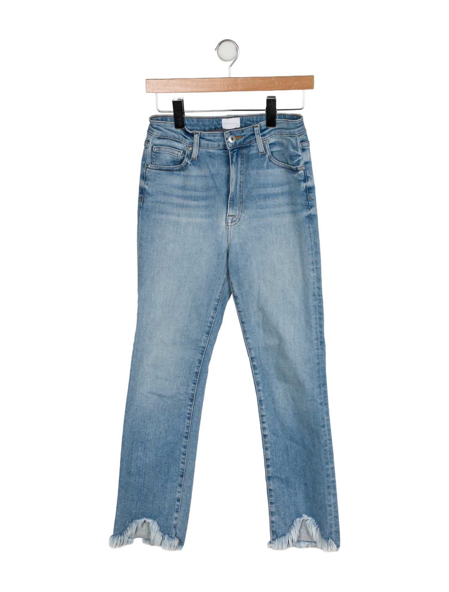 Jonathan Simkhai Mid-Rise Straight Leg Jeans