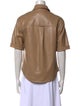 Jonathan Simkhai Short Sleeve Button-Up Top