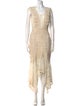 Jonathan Simkhai Lace Pattern Knee-Length Dress