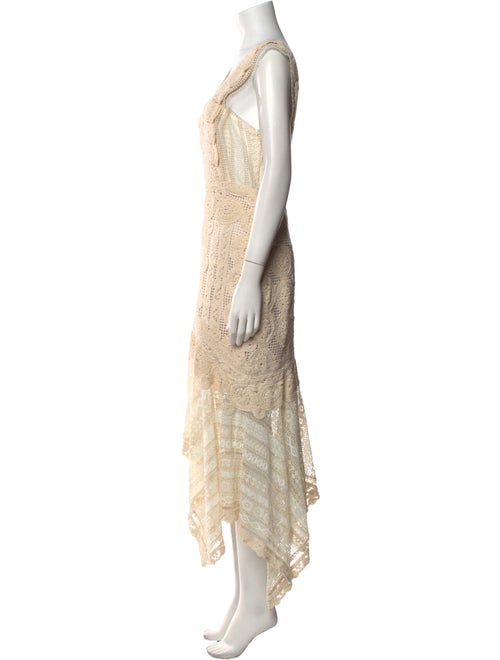 Jonathan Simkhai Lace Pattern Knee-Length Dress