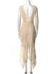 Jonathan Simkhai Lace Pattern Knee-Length Dress