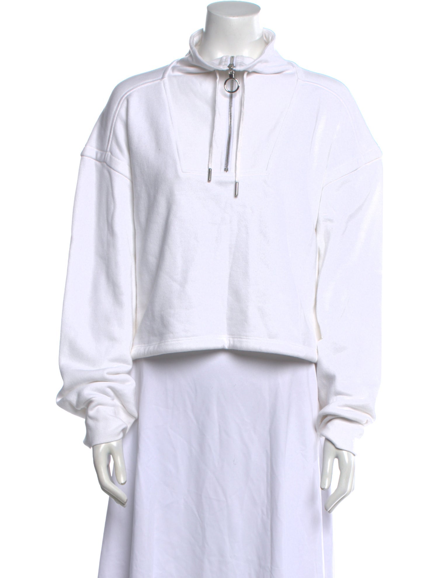 Jonathan Simkhai Mock Neck Long Sleeve Sweatshirt