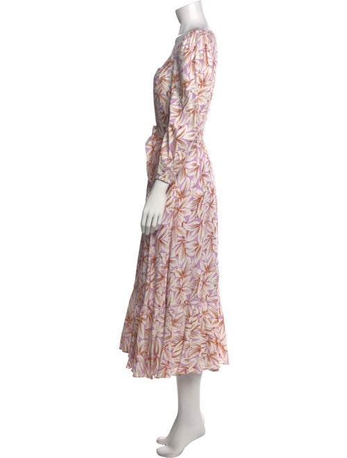 Jonathan Simkhai Floral Print Long Dress