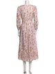 Jonathan Simkhai Floral Print Long Dress