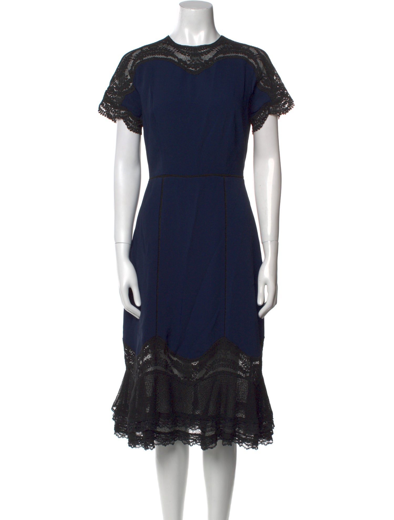 Jonathan Simkhai Crew Neck Midi Length Dress