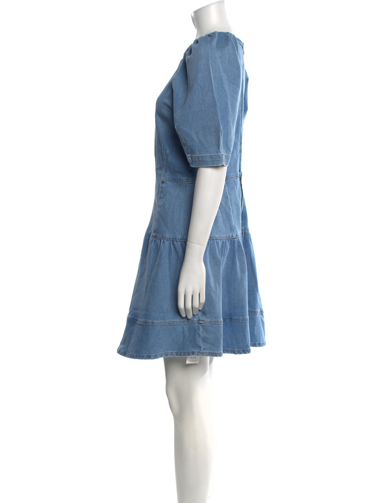 Jonathan Simkhai Scoop Neck Mini Dress