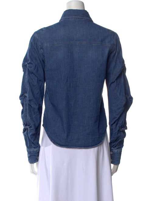 Jonathan Simkhai Long Sleeve Button-Up Top