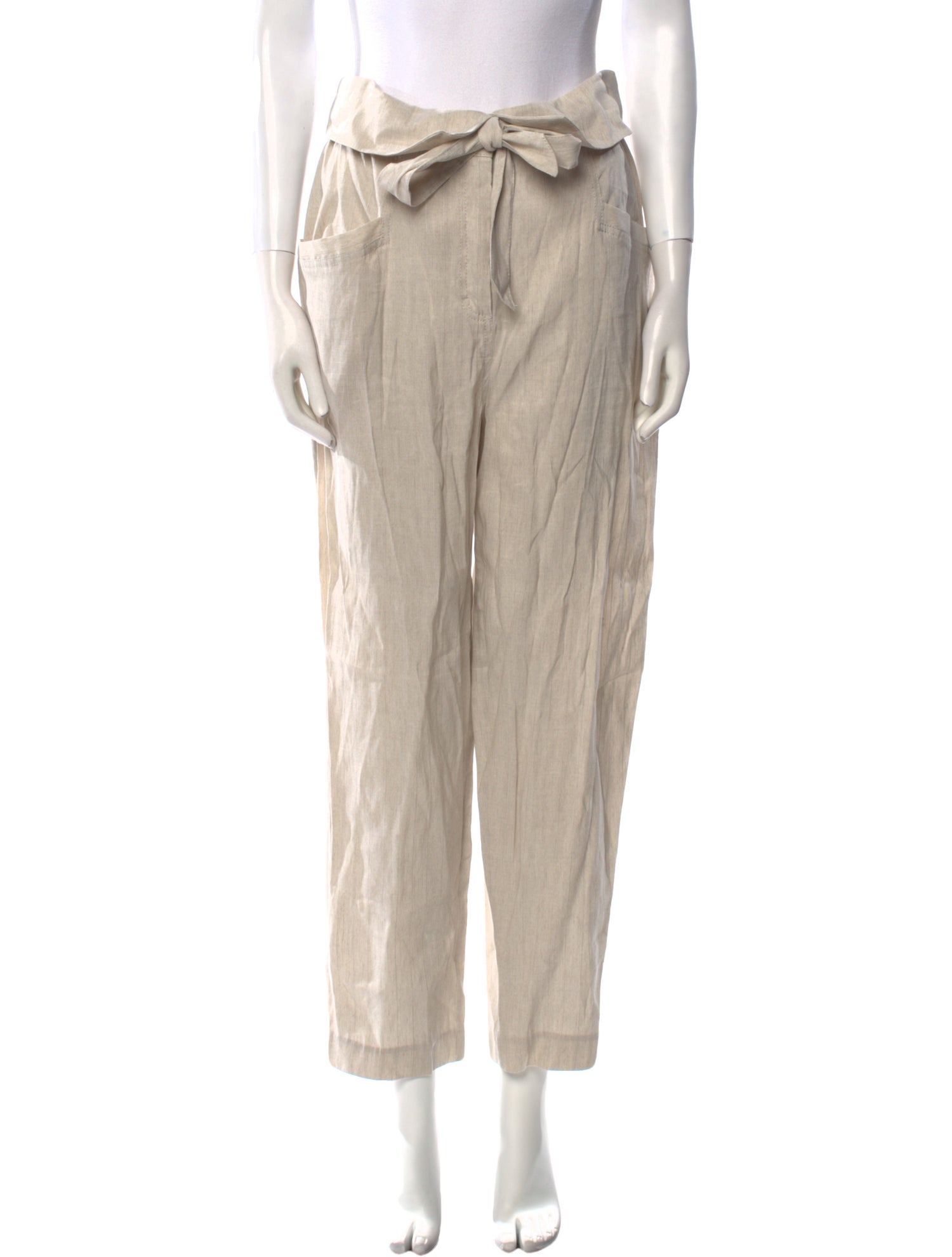 Jonathan Simkhai Linen Straight Leg Pants w/ Tags