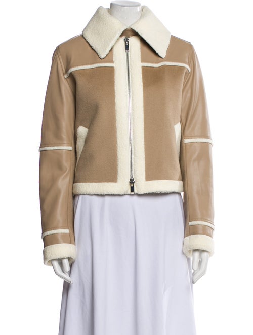Jonathan Simkhai Virgin Wool Biker Jacket