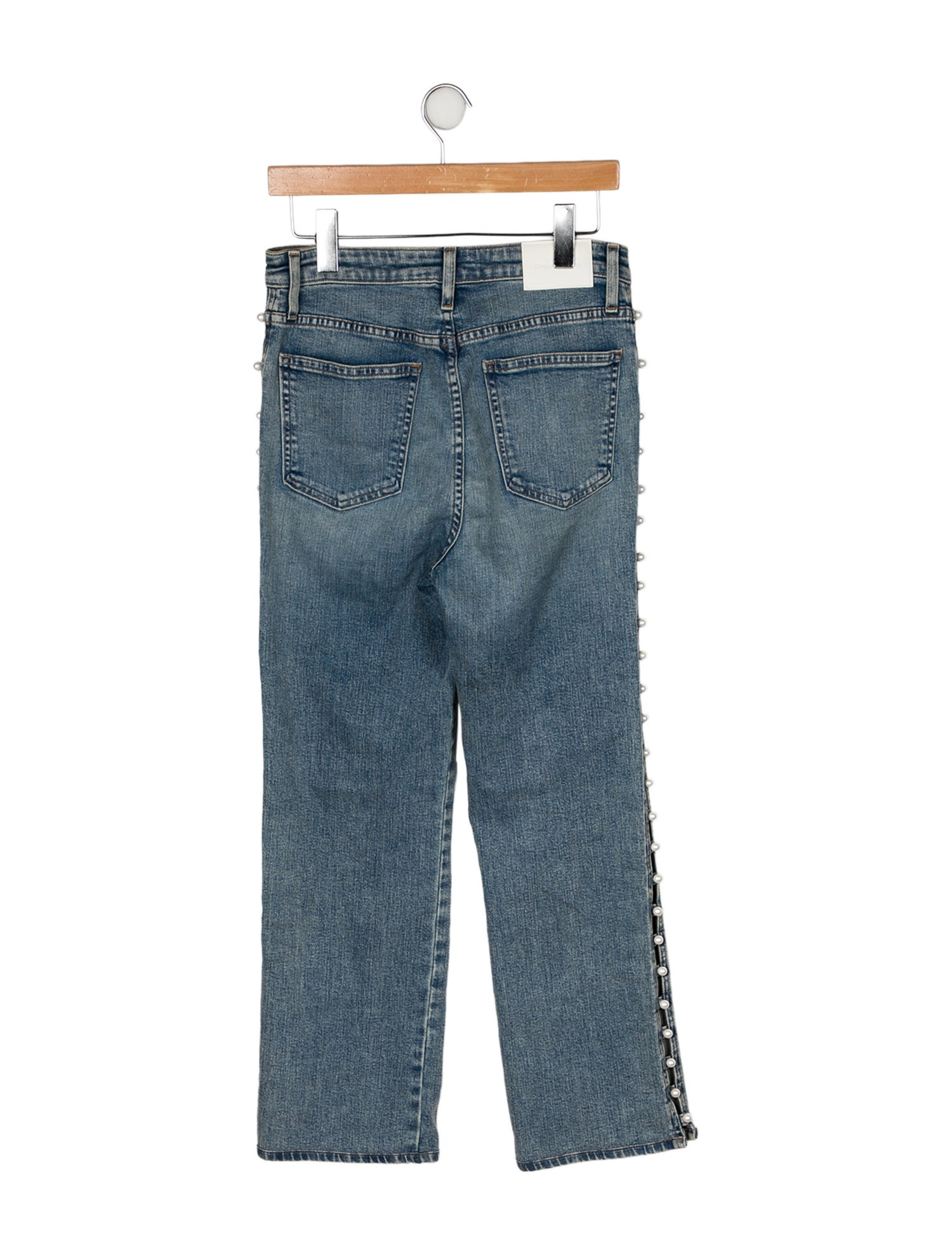Jonathan Simkhai High-Rise Wide Leg Jeans