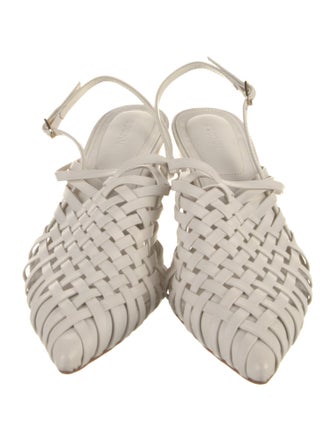 Jonathan Simkhai Leather Slingback Flats