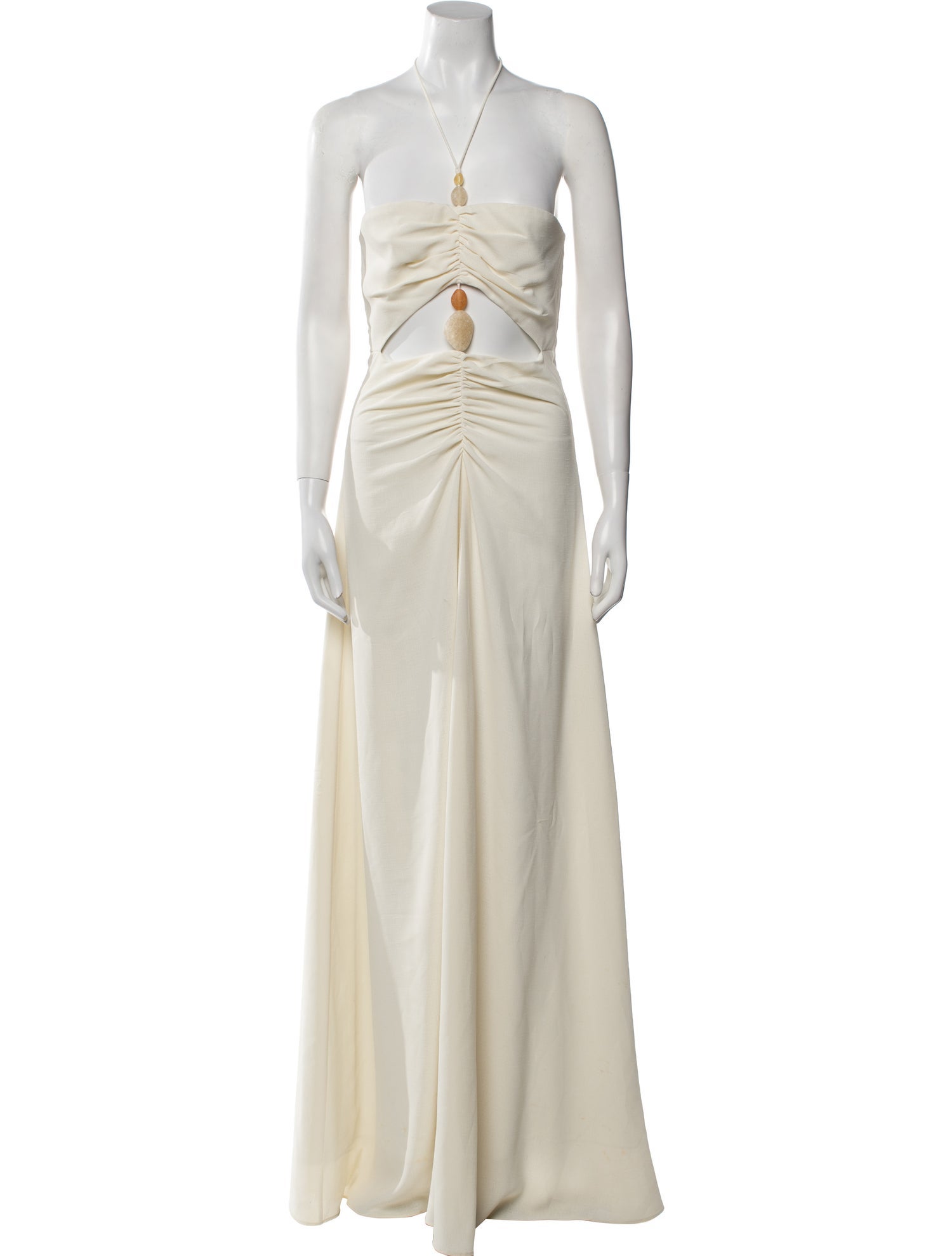 Jonathan Simkhai Halterneck Long Dress