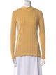 Jonathan Simkhai Mock Neck Long Sleeve Top