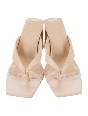 Jonathan Simkhai Leather Slides