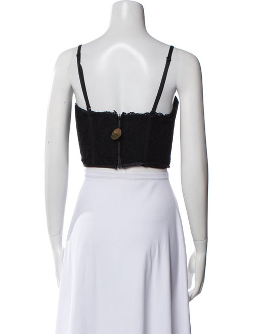 Jonathan Simkhai Square Neckline Sleeveless Crop Top