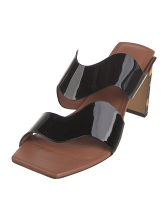 Jonathan Simkhai Patent Leather Slides