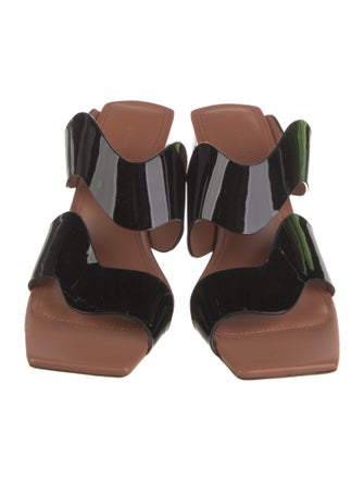 Jonathan Simkhai Patent Leather Slides