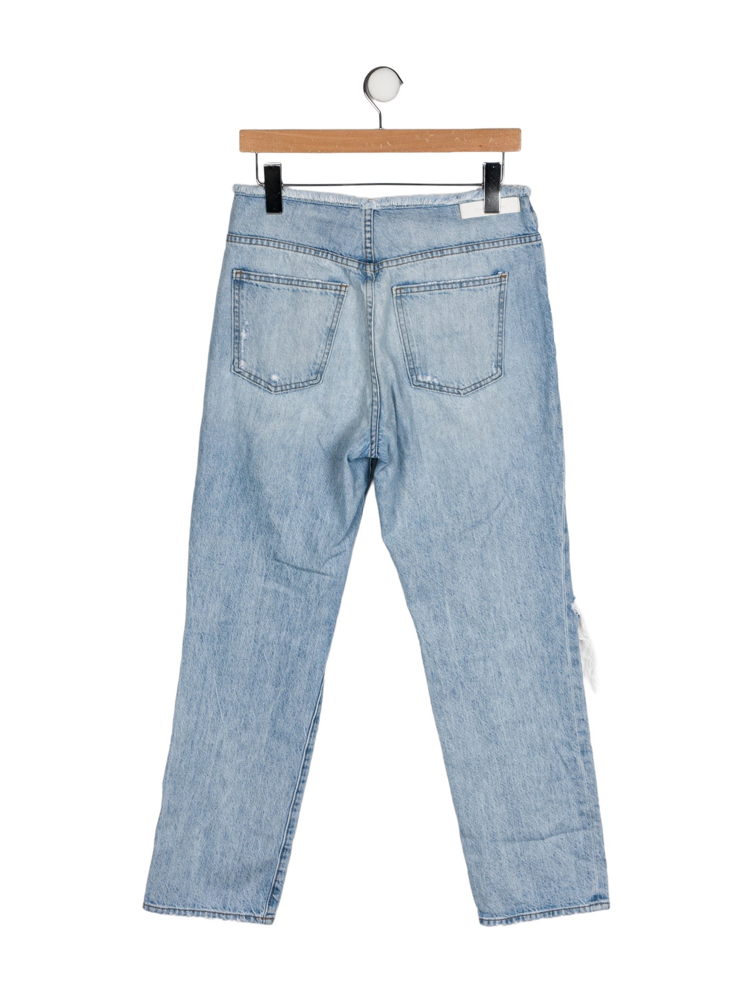 Jonathan Simkhai Mid-Rise Straight Leg Jeans