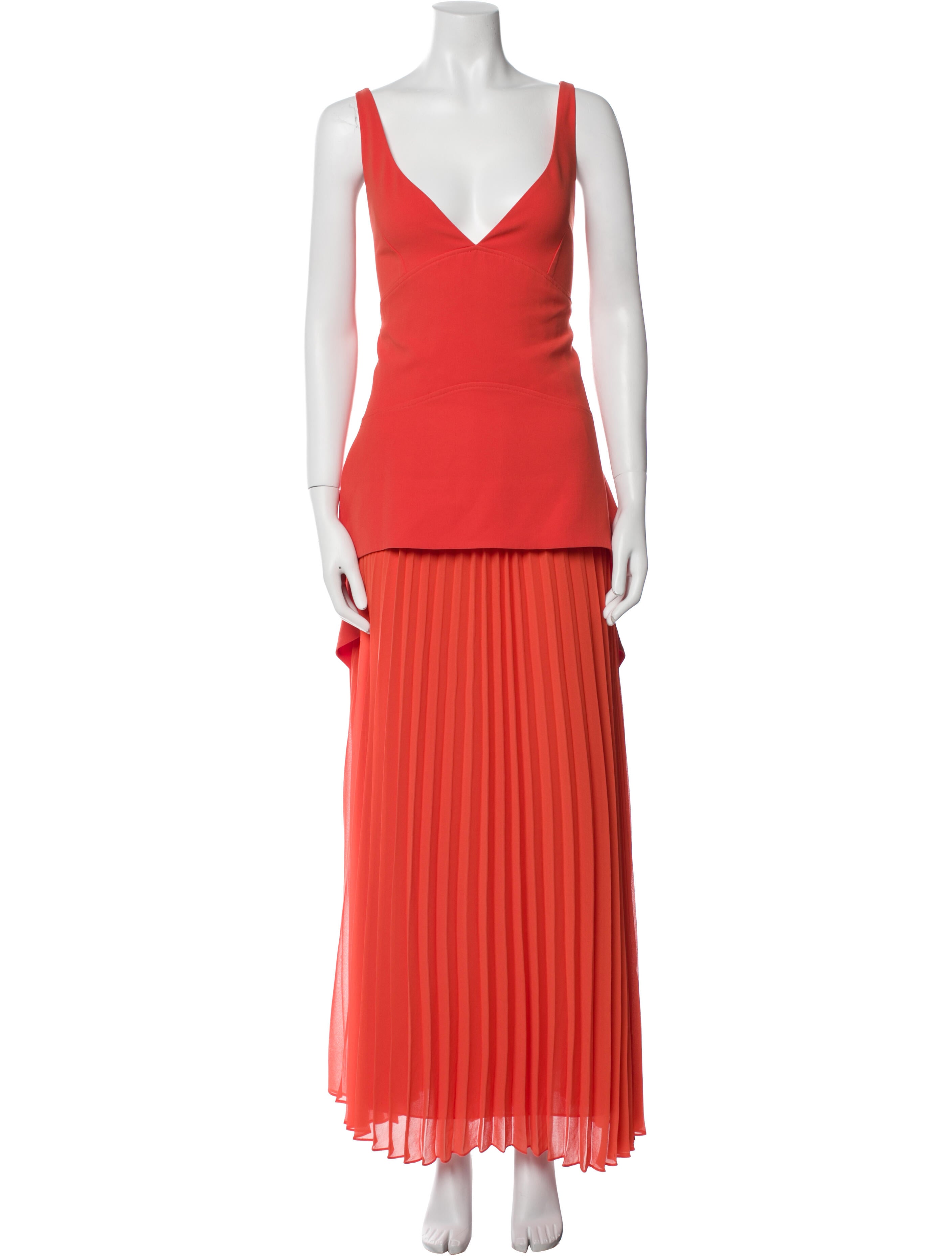 Jonathan Simkhai V-Neck Long Dress