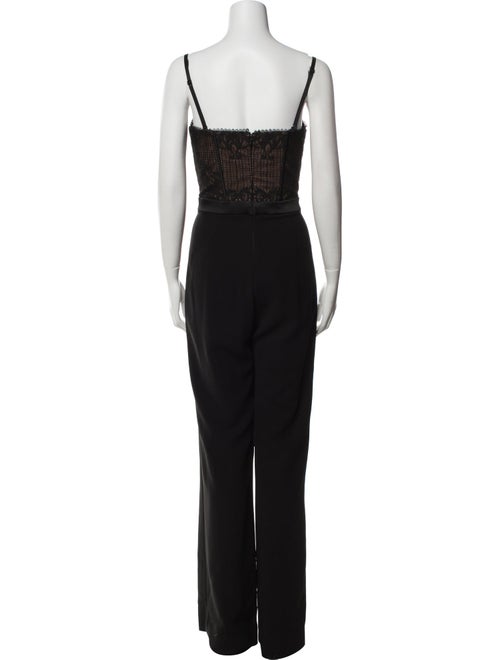Jonathan Simkhai Lace Square Neckline Jumpsuit