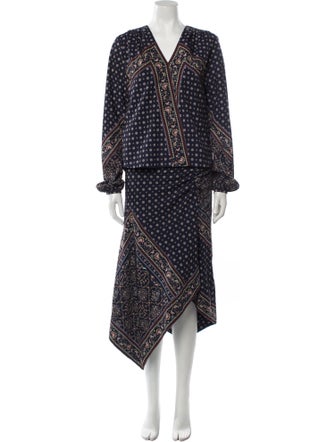 Jonathan Simkhai Floral Print Skirt Set