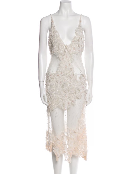 Jonathan Simkhai Nylon Midi Length Dress