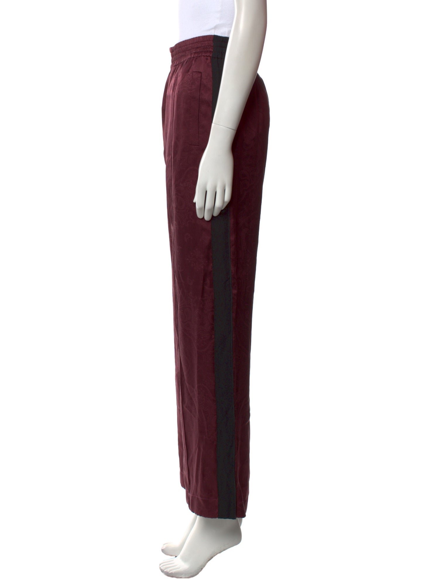 Jonathan Simkhai Silk Wide Leg Pants