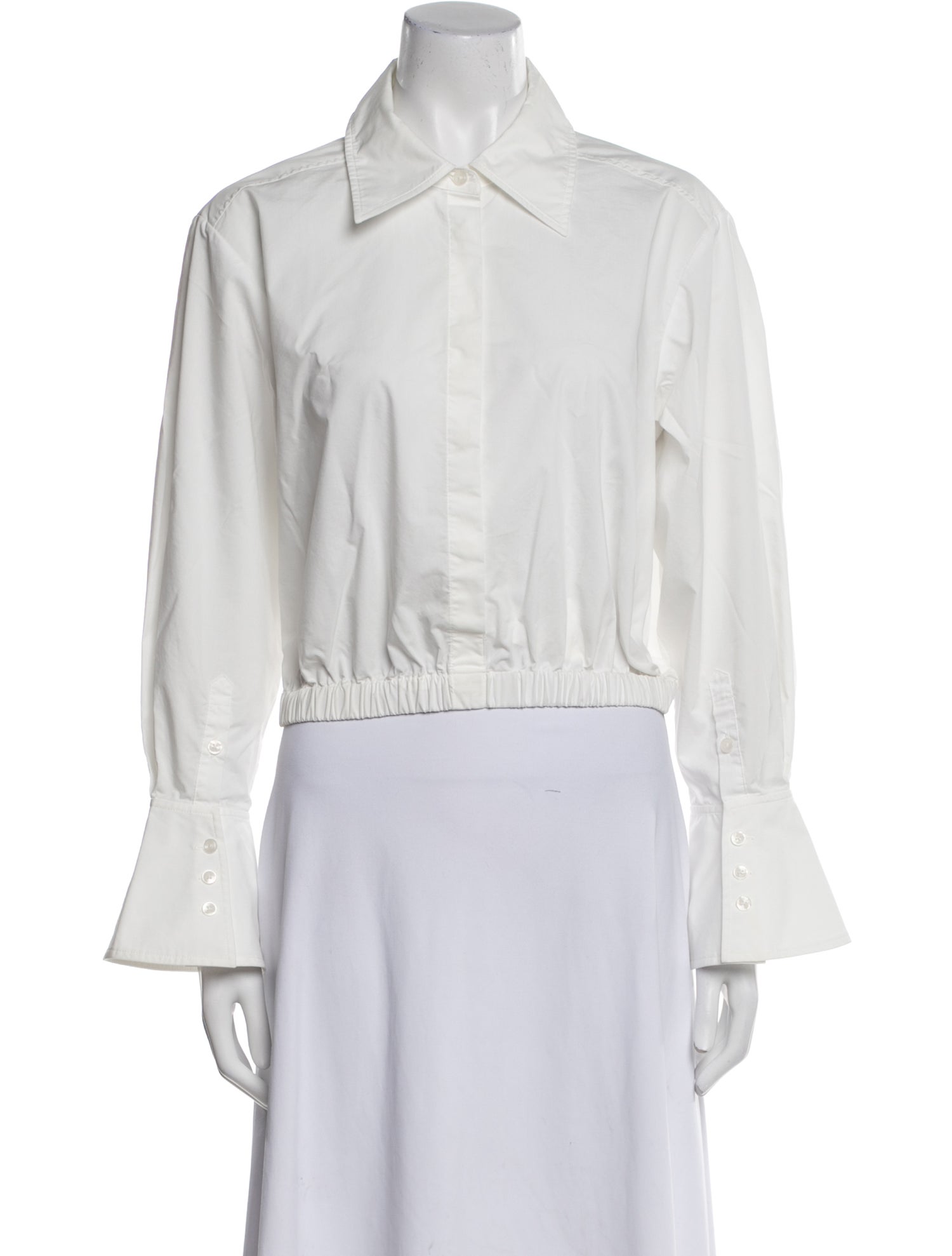 Jonathan Simkhai Long Sleeve Crop Top