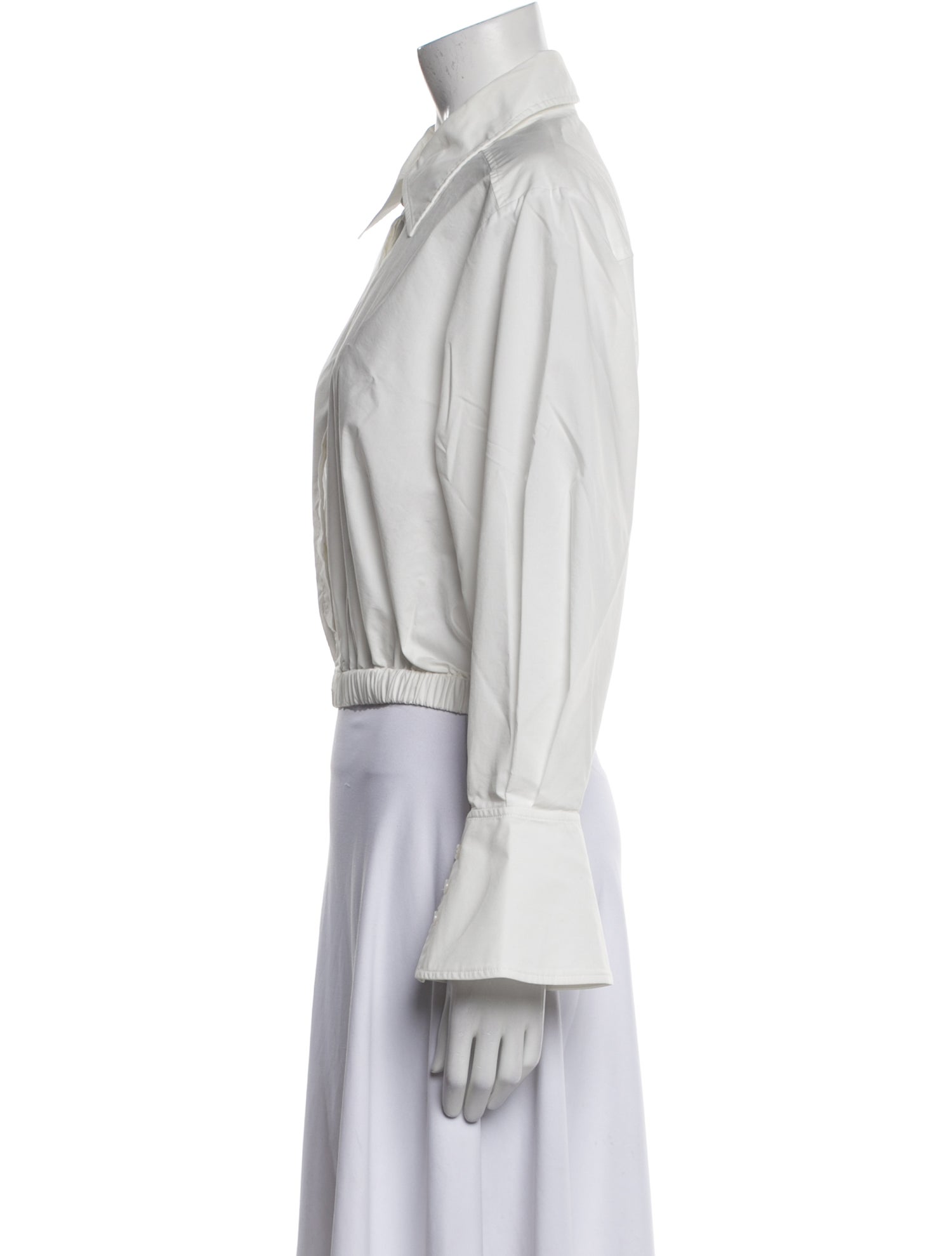 Jonathan Simkhai Long Sleeve Crop Top