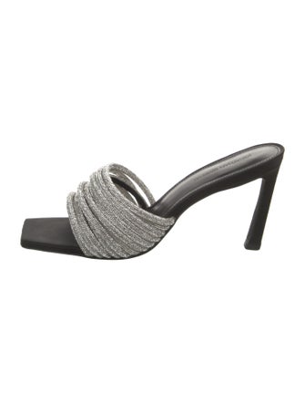 Jonathan Simkhai Crystal Crystal Embellishments Slides