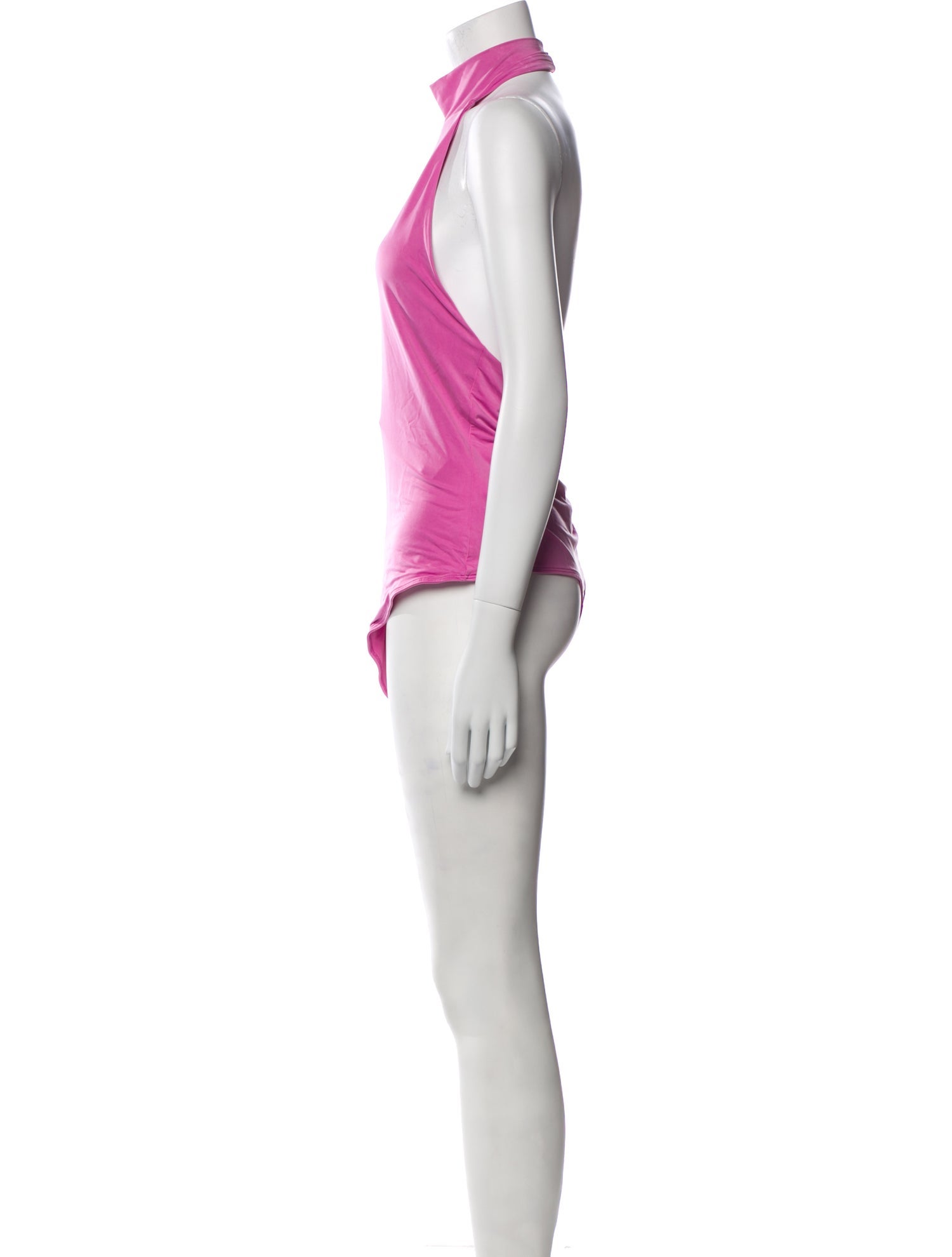 Jonathan Simkhai Halterneck Sleeveless Bodysuit