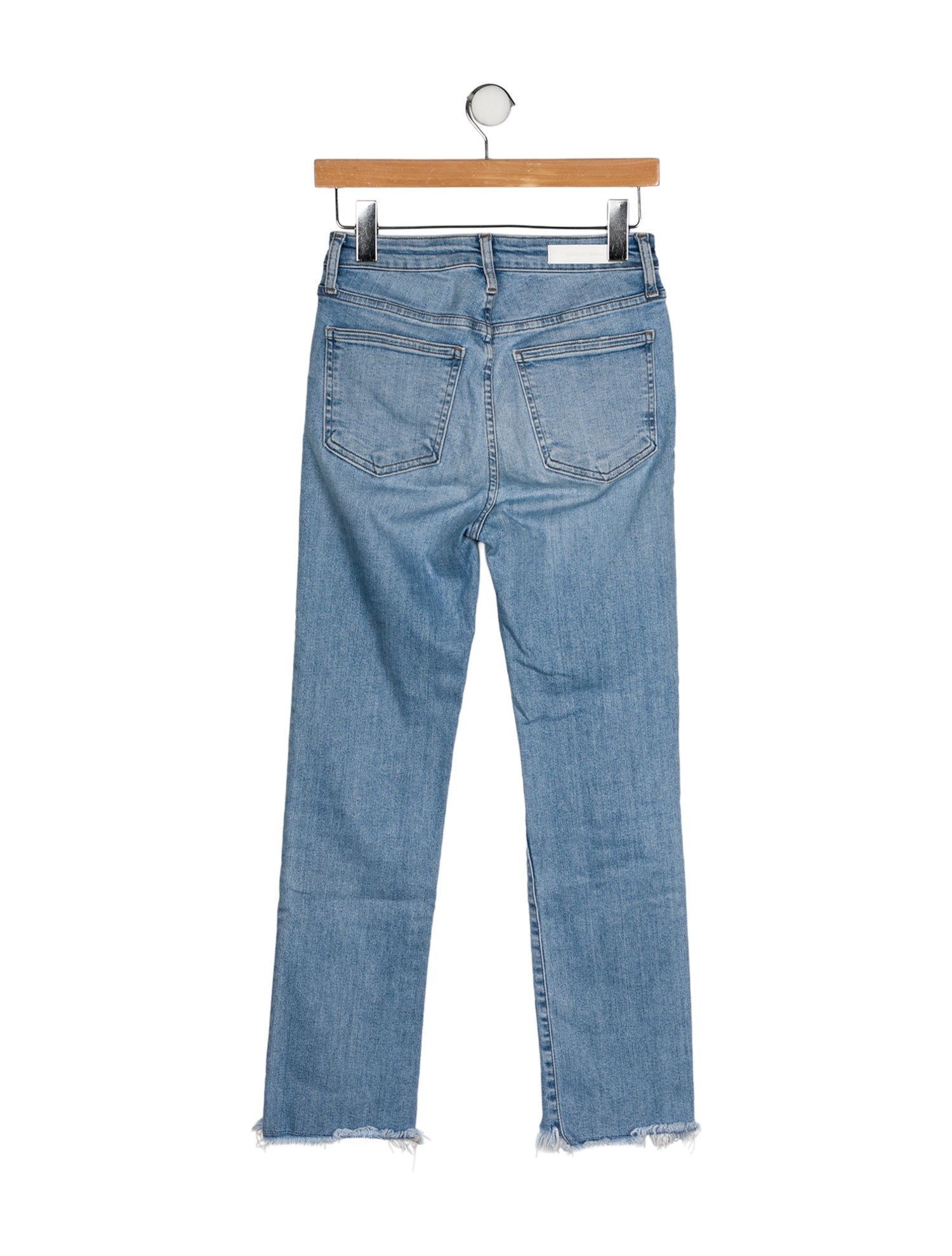 Jonathan Simkhai Mid-Rise Straight Leg Jeans